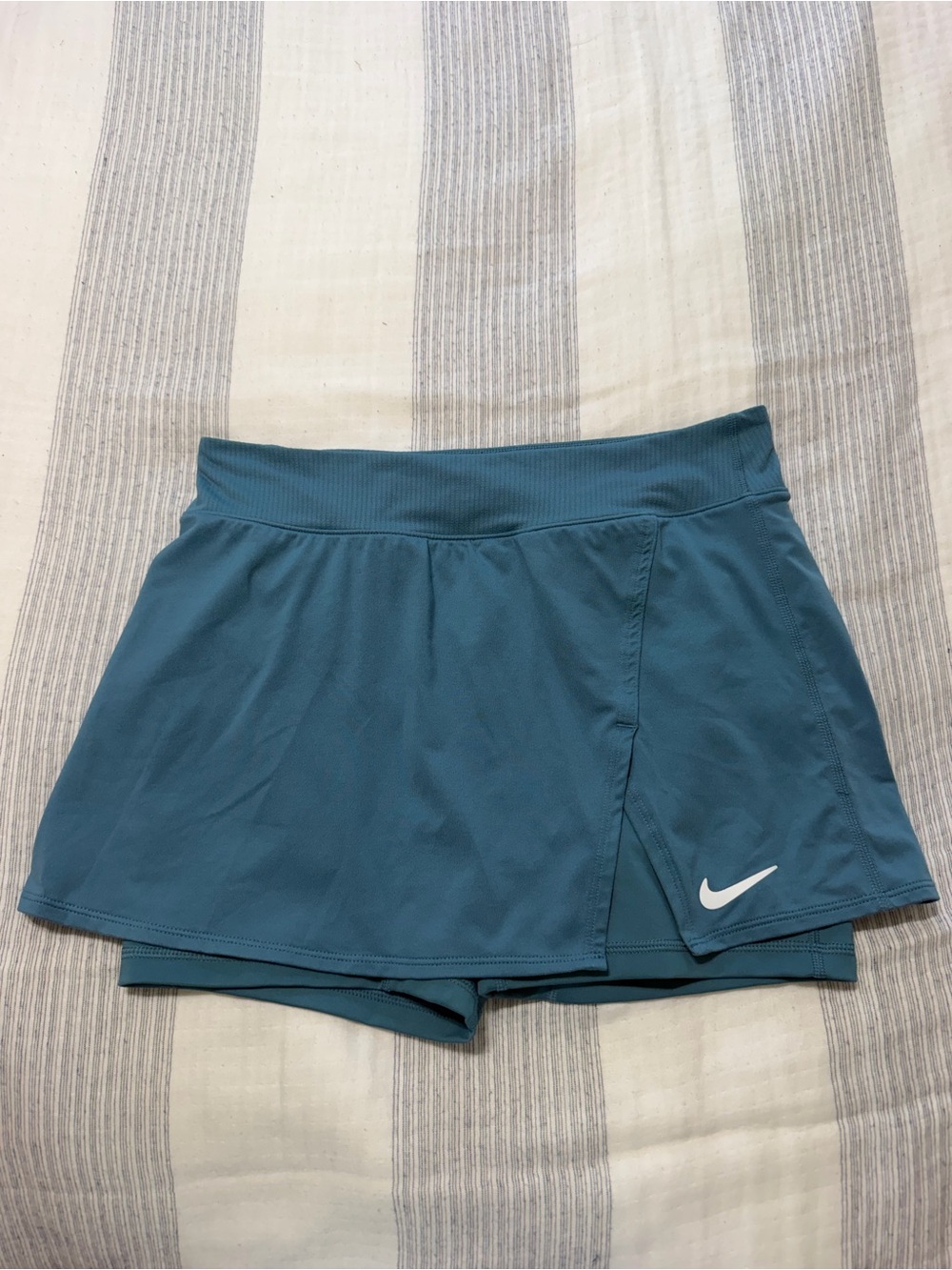 Nike Women's Teal Athletic Skort with Built-In Shorts